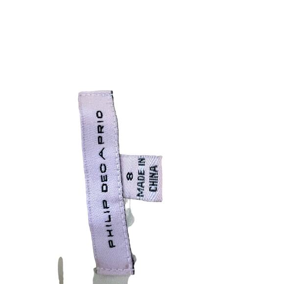 Philip Decaprio Womens Halter Neck Floral Mini Summer Dress Padded Size 8 | P303 - Picture 14 of 16